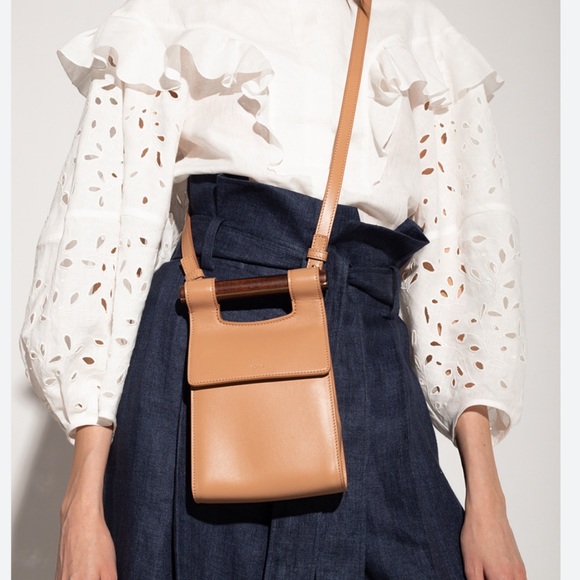 Chloe taupe magda top handle bag . Authentic - Picture 2 of 16